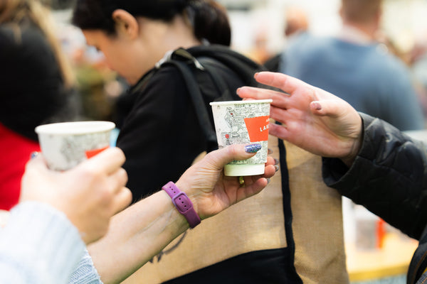 Tea tasting at the BBC Good Show