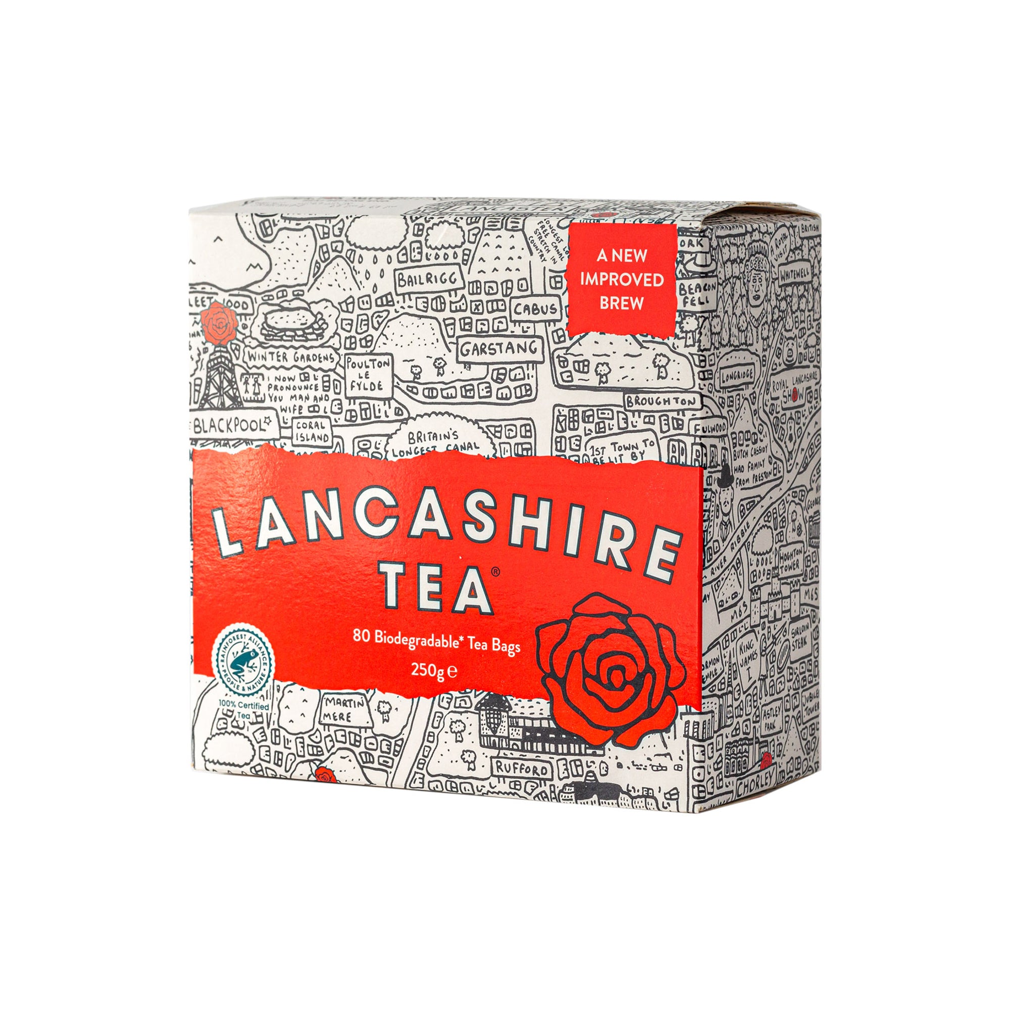 Lancashire Tea 80 Teabags Pack