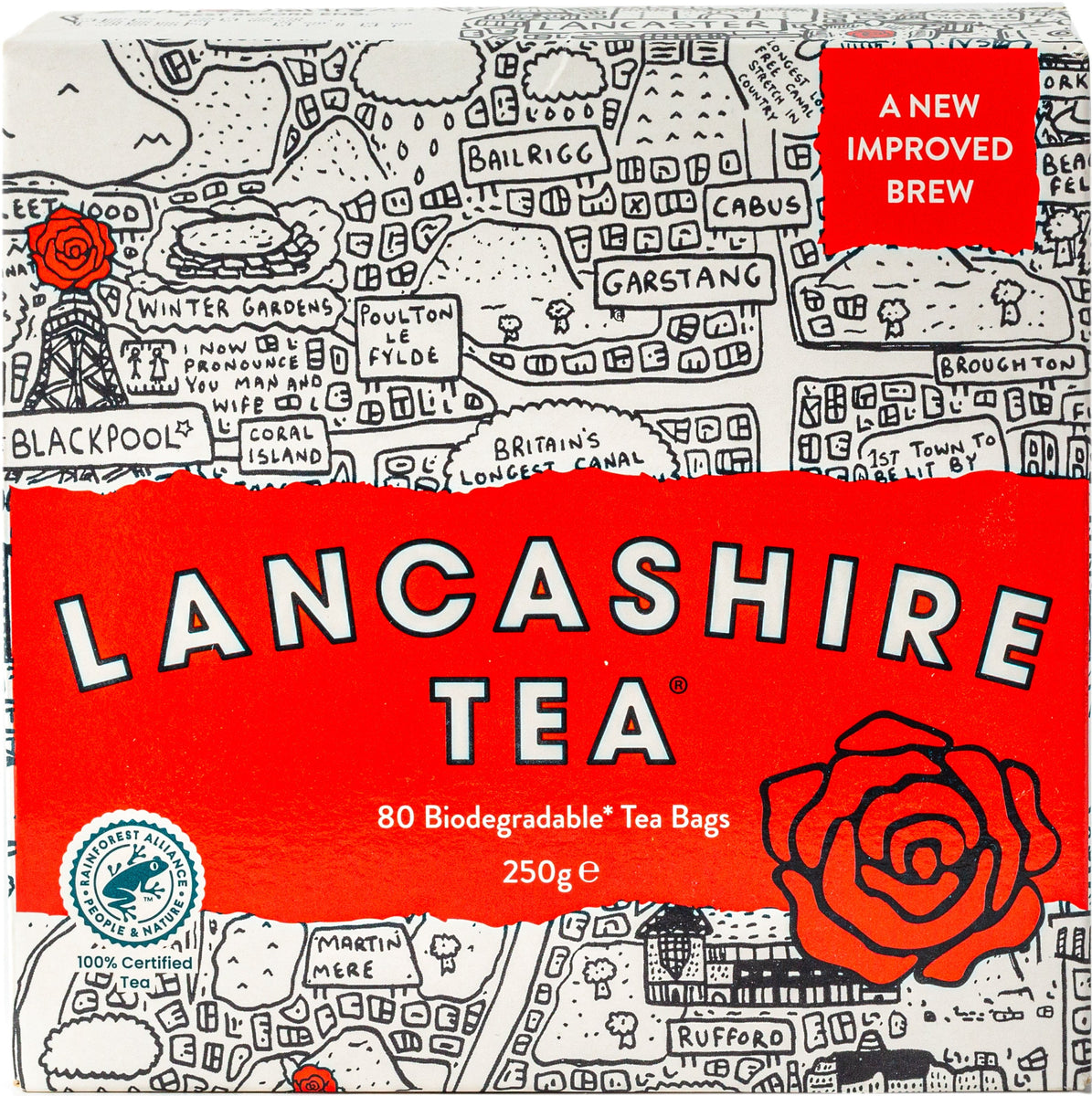 Lancashire Tea 80 Teabags Pack – Lancashire Tea | Tea, the way it ...